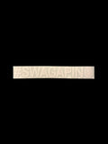 #SWAGAPINO WHITE DECAL