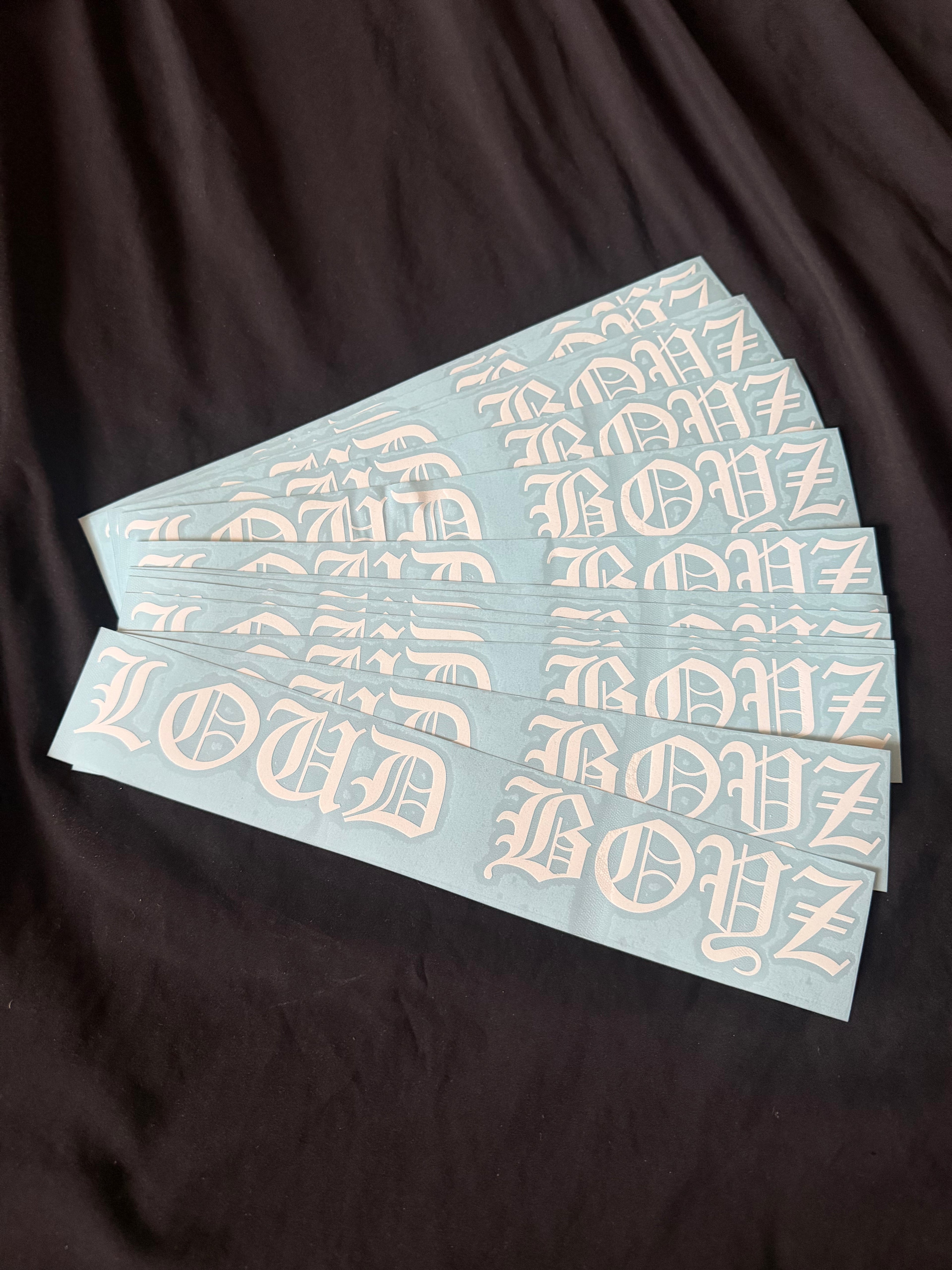 WHITE LOUD BOYZ DECAL